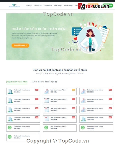 phòng khám,bệnh viện đa khoa,phòng khám đa khoa,bệnh viện,Sharecode Website Phòng Khám Đa Khoa Giá Rẻ